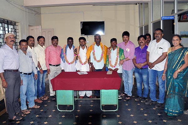 ಸಾಗರ: ಸಿಂಗಾಪುರ ಪ್ರವಾಸ ಕೈಗೊಳ್ಳಲಿರುವ ಪೌರ ಕಾರ್ಮಿಕರ ಬೀಳ್ಕೊಡುಗೆ ಕಾರ್ಯಕ್ರಮ